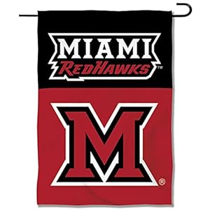 Miami Redhawks Garden Banner Flag