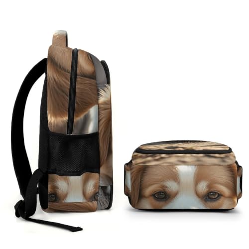 Mochila para portátil cómoda Lazy Dog Puppy contra el dolor de espalda 7