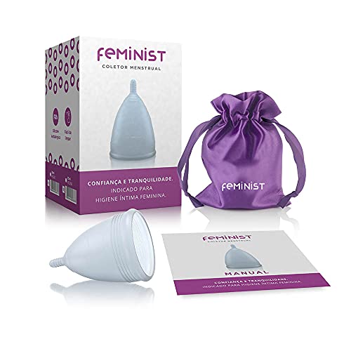 Kit Coletor Menstrual B + Copo Esterilizador + Higienizador de Coletor - Feminist