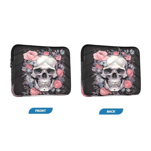 Funda para portátil de 13-14 pulgadas con diseño floral miniatura 2