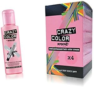 2x Crazy Color Semi-Permanent Hair Dye 2x 100ml (Capri Blue)