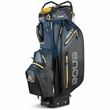 Big Max Aqua Tour 4 - Sacca da carretto, colore: blu navy/nero/mais
