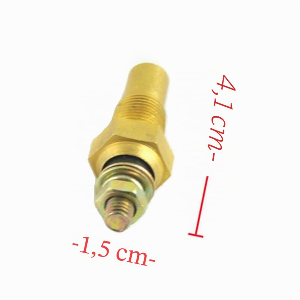 2" 52mm Noir Voiture Moteur Numérique Lumière bleue de LED Indicateur de température de l'eau Mètre Jauge