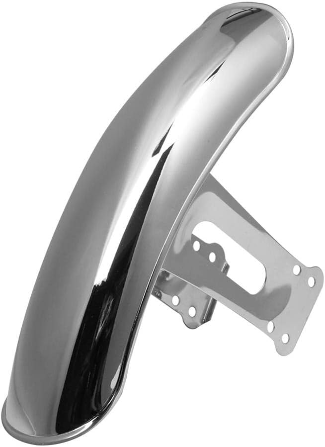 Retro Universal fit Motorcycle Front Fender Mudguard Compatible with Honda CG125 Cafe Racer