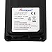 Aimtobest FNB-V103LIA FNB-V103Li 1380mAh Li-ion Battery Compatible for Vertex VX-231 VX231 VX-230 VX230 VX-234 VX234 VX-228 VX228 FNB-V103 FNB-V104 (Fits for CD-34/VAC-300 Charger)