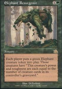 Magic The Gathering - Elephant Resurgence