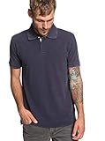 quiksilver polo homme Corte moderno, con la longitud más larga de un corte normal y una silueta más estilizada, solapa con 2 botones en el cuello
