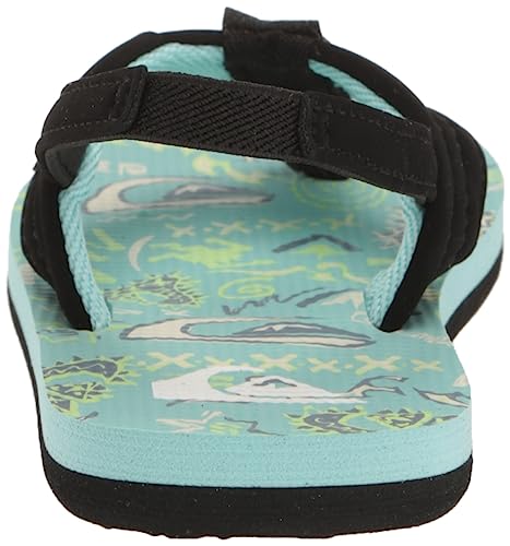 Quiksilver Boy's Molokai Layback Flip Flop Sandal Toddler3