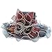 Produktbild Hochzeitshut Frauen Organza Kentucky Derby Hut Tea-Party-Hut Frauen Kirche Hüte Frauen Kräuselt Hochzeits-Hut-Dame Faltbare Wide Brim Sommer-Braut Cap, 5 Farben (Color : Coffee)