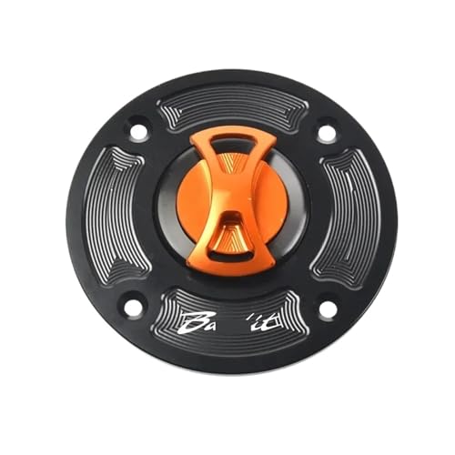 Bouchon réservoir carburant pour Bandit 1200 GSF1200 de 2001 à 2004 couvercle alu noir sans clé