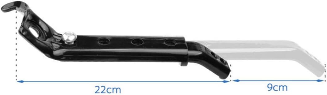 Bike Training Wheels Auxiliary Rear Wheel Stabilizer Adjustable Mounted Support for Boys and Beginner Bicycle Accessories Black Pair