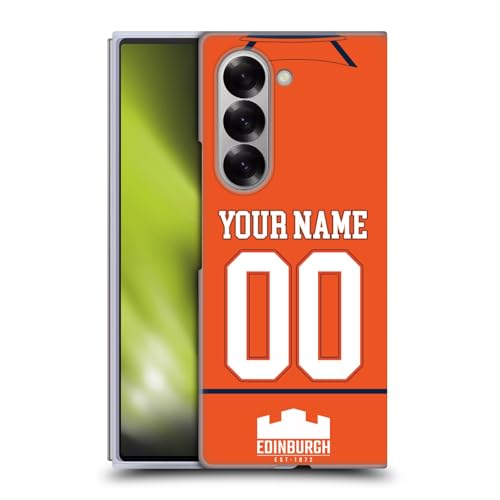 Coque Samsung Galaxy Z Fold6 Coque Dure Personnalisée Edinburgh Rugby Away 2022/23 Head Case Designs
