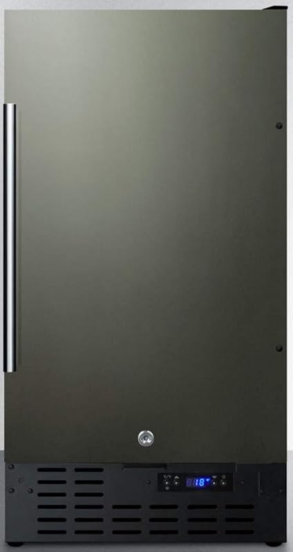 Summit Appliance 2.7 cu ft Compact Freezer Stainless Steel — 1 of 6