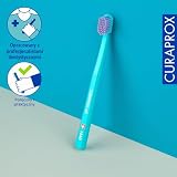 Curaprox CS 1560 Soft Szczoteczka, Turkusowo-fioletowy, Wyprodukowano w Szwajcarii