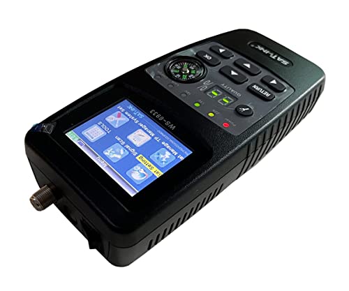 Satlink Ws-6933 Dvb-S/S2 Digital Satellite Meter Support Qpsk,8Psk,16Apsk,32Apsk 2.4Inch Lcd With Satallite Finder Led Flashlight, Compass #TOP7