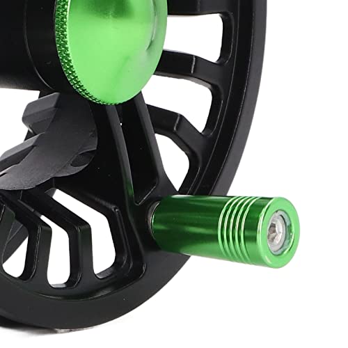 Fly Fishing Reel, 20 Lb Left Right Change Trout Wheel Accessories, Aluminium Alloy Black Green Fly Reel For Freshwater Saltwater #TOP5