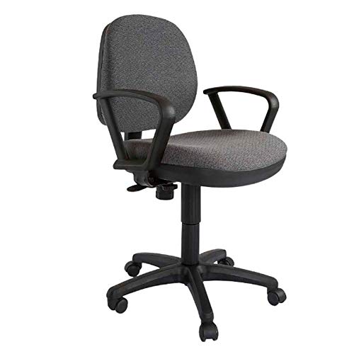 Mahmayi Sephora 3059A Grey Task Chair - Ergonomic Office Chair with Adjustable Height and Comfortable Design for Home or Work - Stylish Gray Desk Chair for Maximum Productivity and Support
