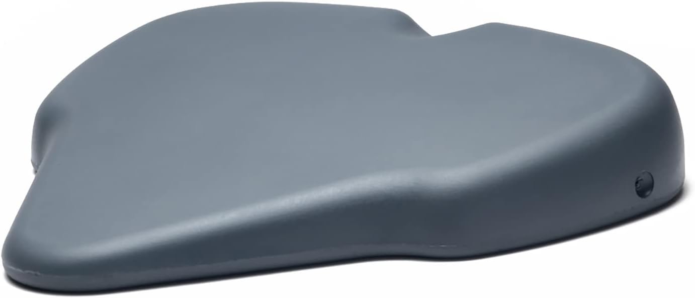 Posture Wedge Seat Cushion | Very Hard No Flex Cushion for Posture Correction | Pelvic Stability | Car | Chair seat for Office | Meditation (Hard 2.5 in)