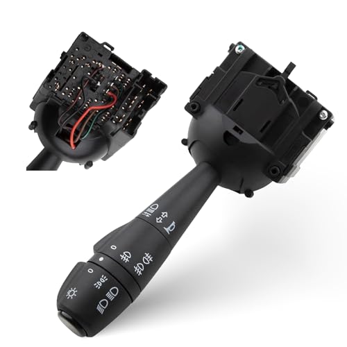 ZEALfix Lenkstockschalter Blinkerschalter für Dacia Lodgy 8201167988 Blinkender Steuerschalter 255405056R für Dokker Duster Logan Sandero Dorker Clio