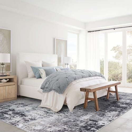 GarveeHome 8x10 Area Rugs Modern Abstract Faux Wool Rug Ultra-Soft by GarveeHome - Used condition - Image 8
