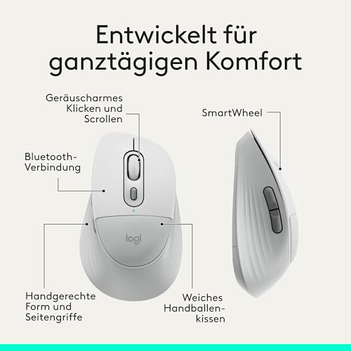 Logitech Signature Comfort Plus M850 L kabellose Maus – Ansicht 4