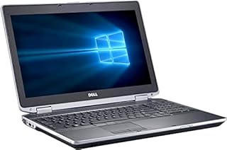 Dell Latitude E6530 15.6in Notebook Intel Core I7-3520M up to 3.6G,DVD,8G RAM,240G SSD,USB 3.0,VGA,HDMI,Win 10 Pro 64 Bit,Multi-Language Support English/Spanish (Renewed)