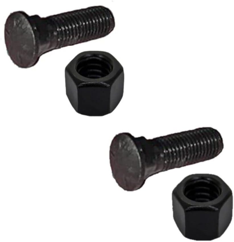 Replacement for fits 2 Plow Bolt & Nut for Blades Cutting Edge 5/8-11x2 1/4 Grade 8 Dome Head