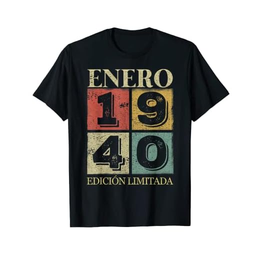82 Años Cumpleaños 2022 Enero Hombre Mujer Enero 1940 Enero Camiseta