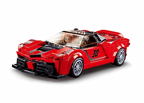 Sluban ModelBricks - racing car, 262 pieces, Multicolor