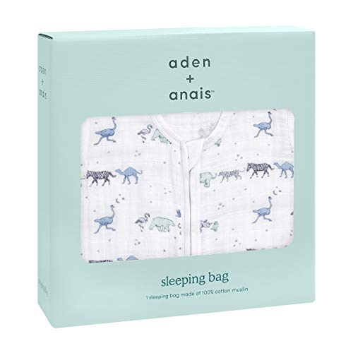 Image of aden + anais Baby Sleeping Bag, Wearable Swaddle Blanket for Girls & Boys, Newborn Sleep Sack, Breathable & Lightweight