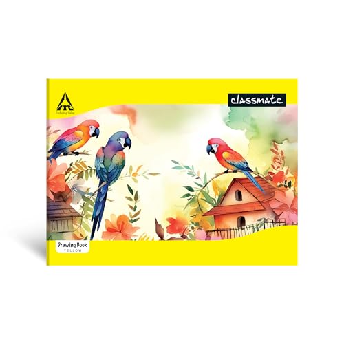 Image of Classmate Drawing Book - A4, Soft Cover - Pack of 12