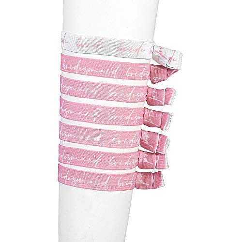 Élastiques pour cheveux de mariage - Pour mariée et demoiselle d'honneur - Accessoire JGA - Enterrement de vie de jeune fille Cover