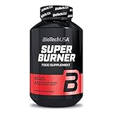 BioTechUSA Super Burner Koffeinfreies Nahrungsergänzungsmittel in Tablettenform mit L-Carnitin, CLA, HCA, Grüntee-Extrakt, Inulin, Aminosäuren, 120 Tabletten