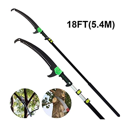 Telescopic Pruning Saw,Professional Extendable Telescoping Landscaping Pole Pruning Saw Used for Trimming Branches and Leaves High-Altitude Fruit Tree Saw Tree Pruner Gardening Tool(3.6M) - Image 3
