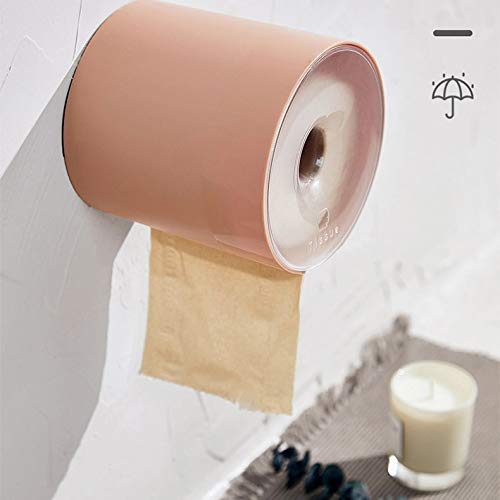 Dispensador de toalla impermeable de pared redondo para baño y oficina 4