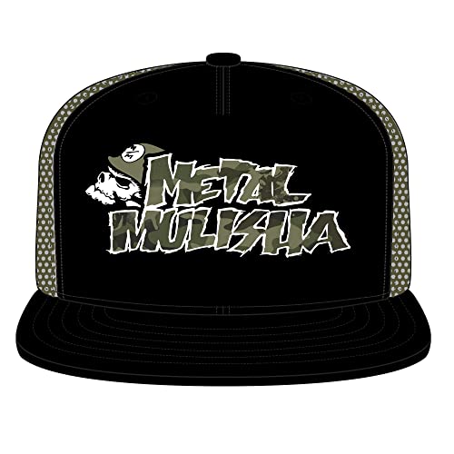 Metal Mulisha Men's The Grunt Black Snapback Hat Cover