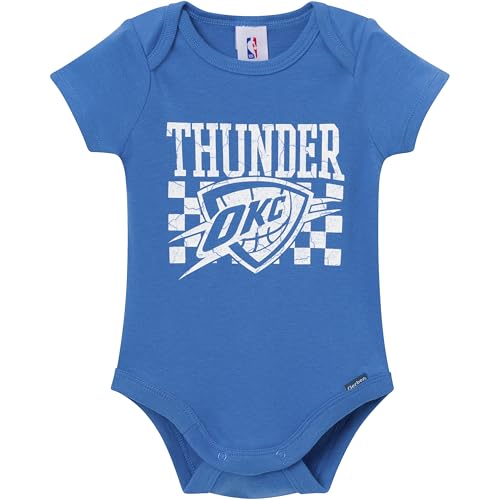 Image of Gerber Baby NBA Boys & Girls 2-Pack Short Sleeve Onesie Bodysuits