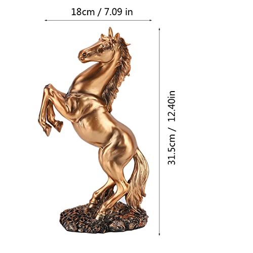 Cheval en résine Joyzan statuette décorative pour maison et animaux de collection - 3