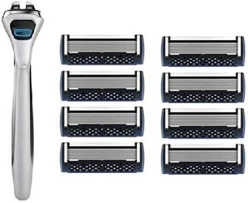 DORCO PACE 7 7 Blades Refills x 8 (Free1 System Handle)