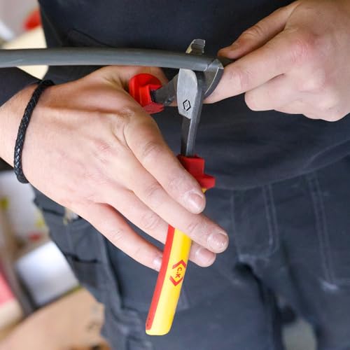 Cortacables y pelacables eléctricos de 210 mm fabricados en Alemania CK Tools VDE 5
