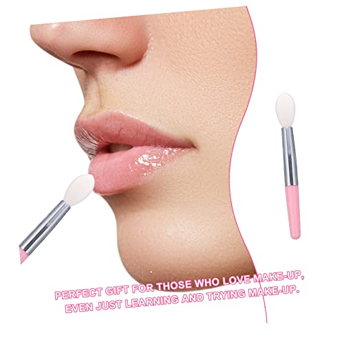 Pincel de silicona para labios plano que define tu maquillaje con precisión y sin desperdicios 7