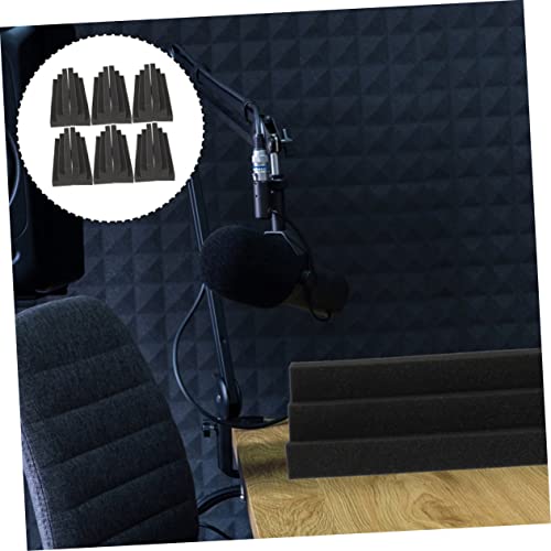 12pcs Paneles Acústicos para Aislamiento Sonoro con Trampas de Graves Trapezoidales para Paredes Estudios Ktv miniatura 7