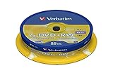 DVD RW 4.7 4X LATA 25 VERBATIM