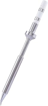 TS100-J02 Soldering Iron Tips, Rapid Heating Replacement Solder Tips Compatible with TS100, TS101, Pine64 and Pinecil Soldering Irons -Accurate Soldering Easy to Install