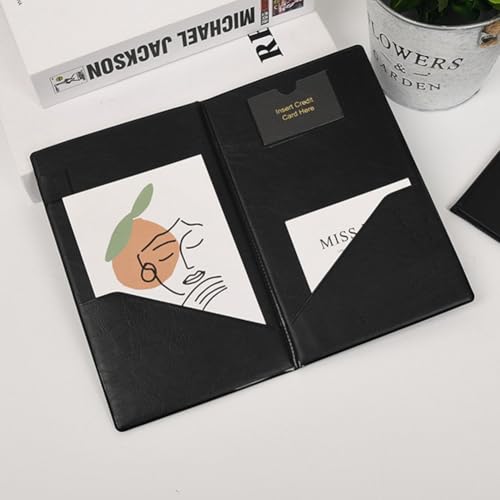 Porte-cartes de visite avec impression dorée pour café-bar tendance - 7