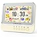 Lemnoi 7 Inch Dementia Clock,Digital Calendar Clock with Day and Date,Alzheimers Alarm Clock for Seniors,6 Diaplay Modes,15 Alarms and Medicine Reminders,Auto Dimmable (7in White)