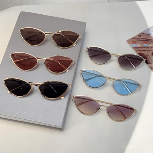Lunettes de soleil mode œil de chat vintage accessoire tendance pour femme luxe