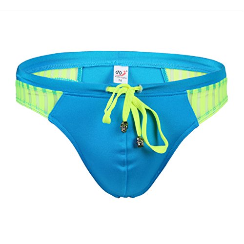Royal Victory R&V Men's Sexy G-String Bikini Briefs Shorts Shiny Thong Underwear Swimsuit