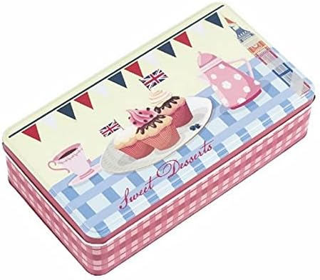 198X108X55mm large candy jewelry biscuit storage metal box container case gift tin box - (Color: 04)