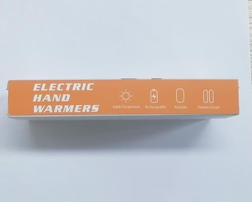 Miniatura 13 de Paquete de 2 calentadores de manos recargables de 5200 mAh, calentadores de manos portátiles eléctricos 2 en 1, calentador de bolsillo portátil